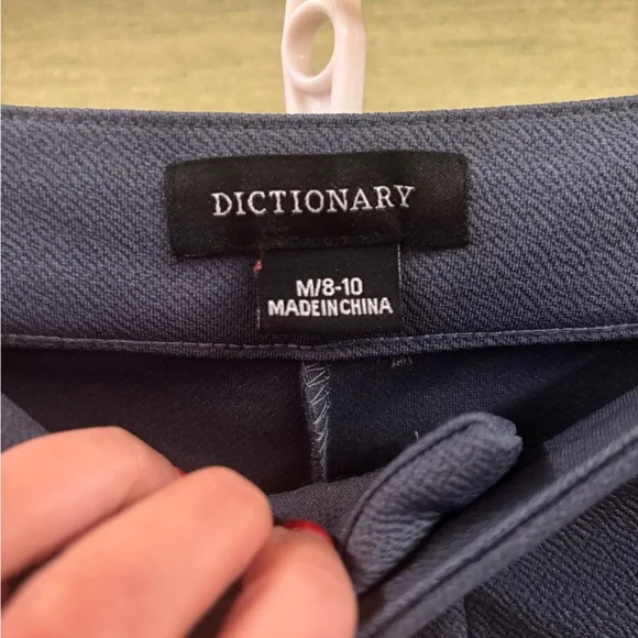 Dictionary Blue Flared Dress Pants Women’s Size M (8–10) - Picture 4 of 4
